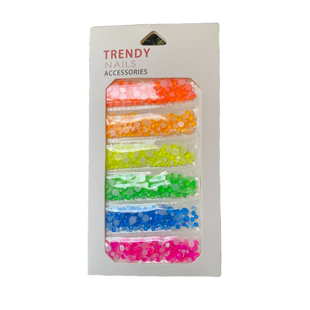 Mixed Crystal Pzl Nails